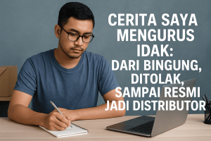 Read more about the article Cerita Saya Mengurus IDAK: Dari Bingung, Ditolak, Sampai Resmi Jadi Distributor
