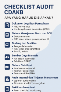 Read more about the article Checklist Lengkap Audit CDAKB: Apa yang Harus Disiapkan?